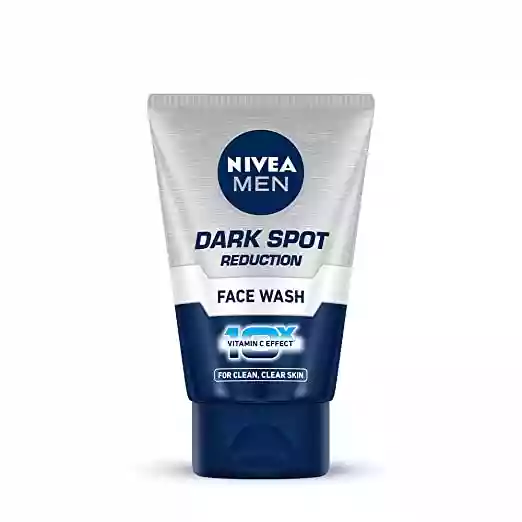 NIVEA Men Face Wash, Dark Spot Reduction, for Clean & Clear Skin with 10x Vitamin C Effect, 100 g